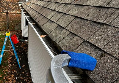 Gutter cleaning